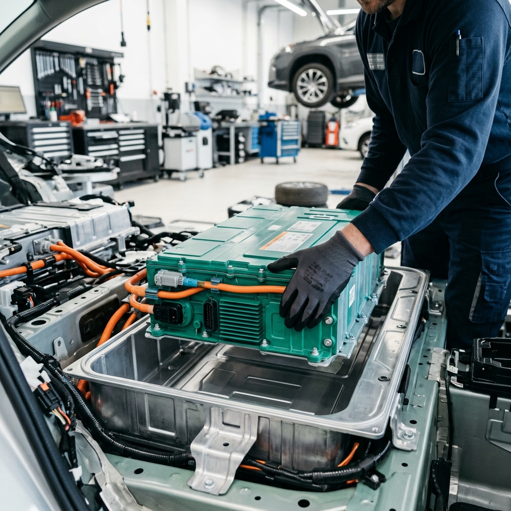 Professional hybrid battery installation at your doorstep in Karachi